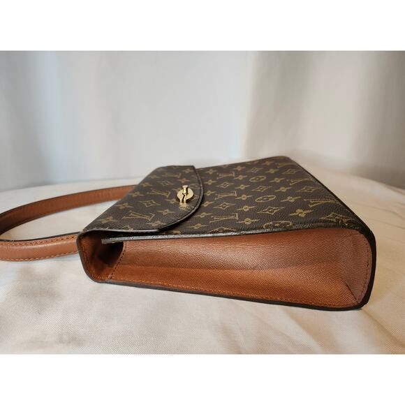 SOLD Louis Vuitton Monogram Vintage Malsherbes Top Handle Bag Made in France - Picture 8 of 15